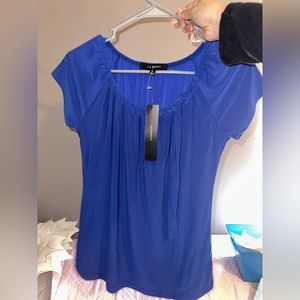Blue blouse, new never worn